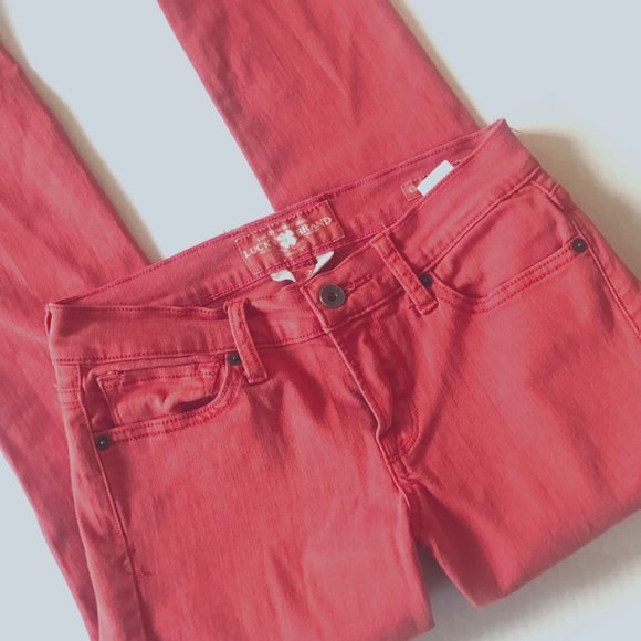 Lucky Brand Super Skinny Denim Jean Size 4 - Picture 3 of 9